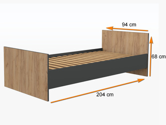 Bed Premium 200x90 LZ11