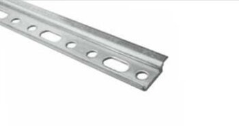 Mounting strip for hanging cabinets